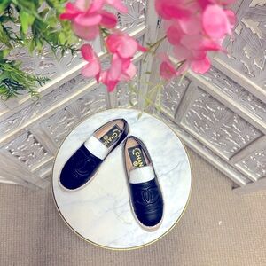 BEAUTIFUL CHANEL ESPADRILLES SHOES!! RARE!!